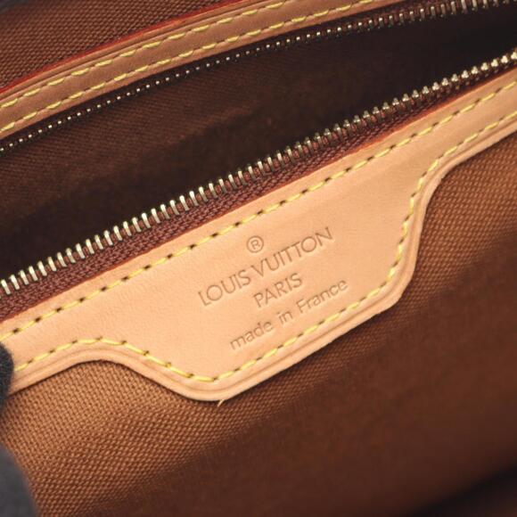 LOUIS VUITTON Authentic Brown Monogram Leather Piano Shoulder Bag - Picture 4 of 11